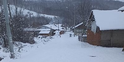 İnegöl Soğukdere Mahallesi’nde Kar Engeli