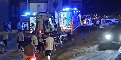 İnegöl TOKİ 3. Bölgesi’nde motosiklet kazası: 2 yaralı
