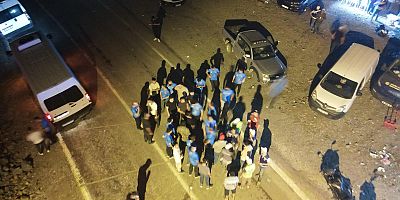 İnegöl Ülkü Ocakları Yangın Bölgesindeydi