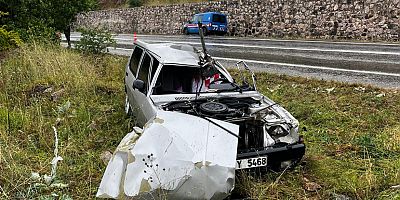 İnegöl-Yolunda Kaza: 1'i Ağır 3 Yaralı