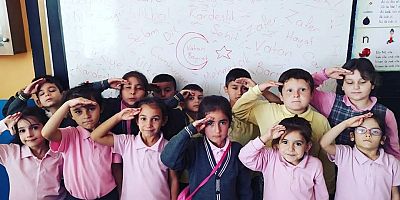 İNEGÖLLÜ ÖĞRETMEN VE ÖĞRENCİLERİNDEN MEHMETÇİĞE ANLAMLI VİDEO