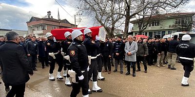 İnegöllü polis son yolculuğuna uğurlandı