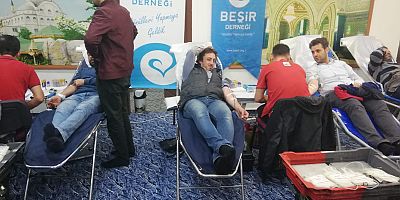 İNEGÖLLÜLER KAN BAĞIŞINA KOŞTU 