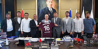 İnegölspor'dan Başkan Bozbey'e Ziyaret