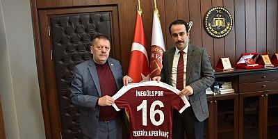 İNEGÖLSPOR’DAN BAŞSAVCI İNANÇ'A ZİYARET