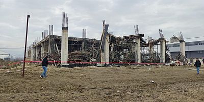 İnşaat çöktü 6 yaralı