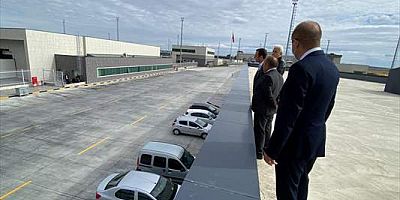 İpsala Sınır Kapısı'na 300 tır ve 100 küçük araç kapasiteli park alanı yapılıyor