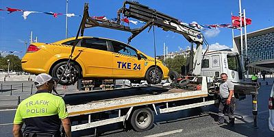İstanbul'da yolcu seçip mesafe soran taksicilere para cezası