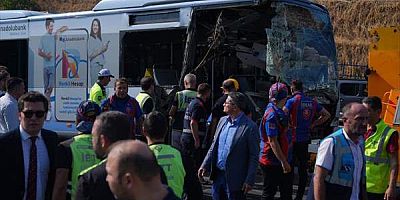 İstanbul-Küçükçekmece'deki metrobüs kazası