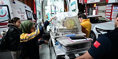 İSTANBUL - Özel Beylikdüzü Medilife Hastanesi'ndeki hastaların çevre hastanelere sevki sürüyor 