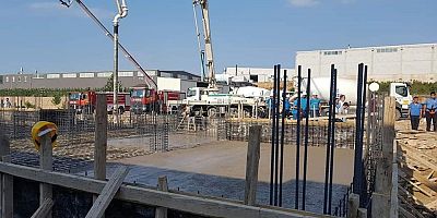 İTFAİYE VE JANDARMA BİNASININ TEMELİ ATILDI