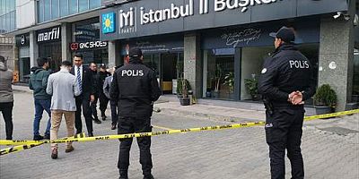İYİ Parti İstanbul İl Başkanlığı binasına kurşun isabet etti