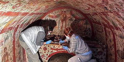 İznik'te erken Hristiyanlık dönemine ait benzersiz 'Çoban İsa' figürü ortaya çıkarıldı