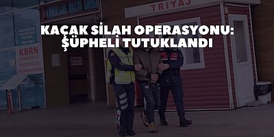 Kaçak Silah Operasyonu: Şüpheli Tutuklandı