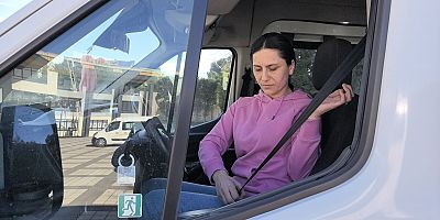 Kadınların gücünü direksiyon başında dünyaya gösteriyor