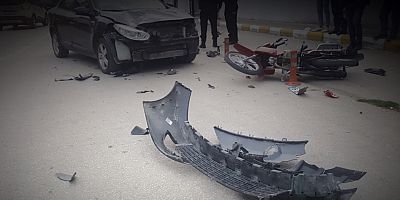 KAFA KAFAYA ÇARPIŞTILAR; 2 YARALI