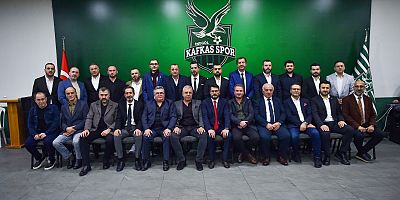 KAFKASSPOR’UN YENİ BAŞKANI SEDAT YAVUZ OLDU