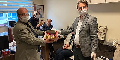 KAHRAMANLARIMIZIN KANDİLİNİ KUTLADIK.