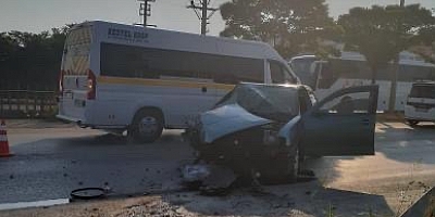 KALBURT MEVKİNDE KAZA; 1 AĞIR YARALI