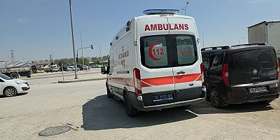 Kamyonet Çarpıp Kaçtı! Motosiklet Sürücüsü Yaralandı