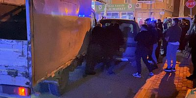 Kamyonet ile 3 araca çarptı, 2.49 promil alkollü olduğu tespit edildi