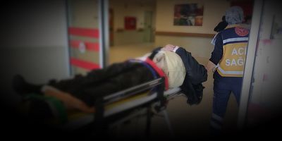 Kamyonetin çarptığı motosikletin sürücüsü yaralandı