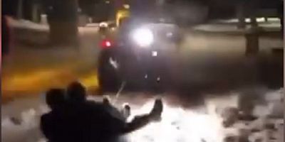 Kar yağışı vatandaşın aklını aldı