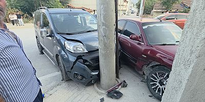 KAVŞAKTA KORKUTAN KAZA