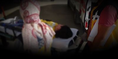 Kaydıraktan düşen çocuk hastanelik oldu 