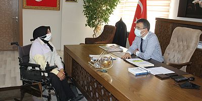 Kaymakam’a ‘özel’ ziyaret