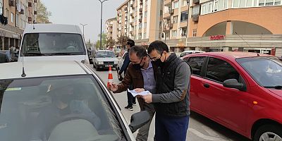 Kaymakam Arslan, kısıtlama denetimlerinde 