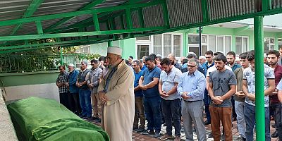 KAZADA HAYATINI KAYBEDEN KADIN SON YOLCULUĞUNA UĞURLANDI