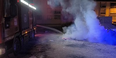 Kemalpaşa Mahallesi’nde Yangın İhbarı: Mahalle Çocuklarının Yaktığı Ateş Söndürüldü