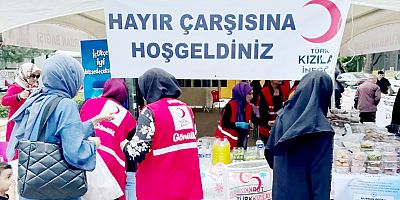 Kızılay’dan yetimler ve ihtiyaç sahipleri için hayır çarşısı