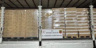 Kocaeli'de 104 bin 665 kutu sahte şampuan ele geçirildi
