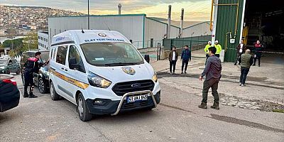 Kocaeli'de fabrikadaki patlamada 1 işçi öldü, 1 işçi yaralandı