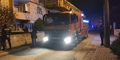 kombiden çıkan yangın korkuttu