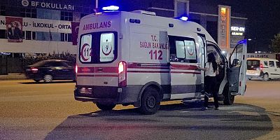 Kontrolden Çıkan Motosikletin Sürücüsü Yaralandı