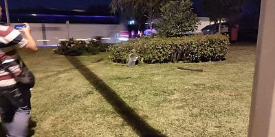 Kontrolden çıkan otomobildeki 1 kişi yaralandı