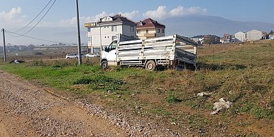 Korkutan kazada 1 kişi yaralandı