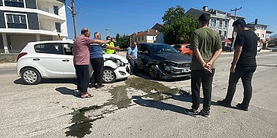 Kozluca yolunda kaza