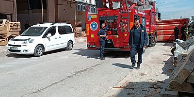 Talaş filosunda çıkan yangın söndürüldü