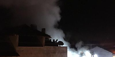 Kurşunlu mahallesinde yangın