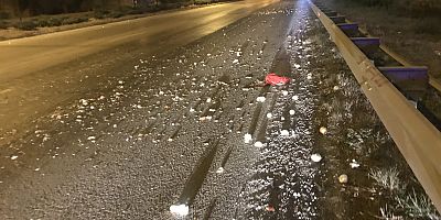 KURU SOĞANLAR YOLA SAÇILDI