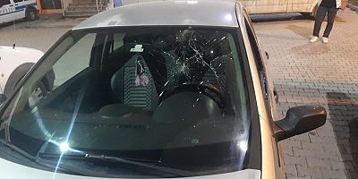 Kütahya’da taraftarlar, araçlara ve şahıslara saldırdı