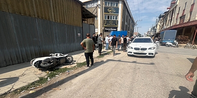 Mahmudiye Mahallesi'nde Kaza