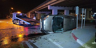 Mahmudiye Mahallesi’nde Maddi Hasarlı Kaza