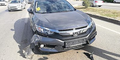 MAKAS ATMAK İSTERKEN İKİ ARACI BİÇTİ