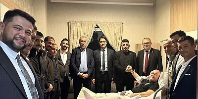 MANAV YÖRÜK MUHACİR TÜRKMEN BOYLARI FEDERASYONU’NDAN KEREM ARI’YA GEÇMİŞ OLSUN ZİYARETİ