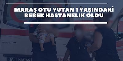 Maraş otu yutan 1 yaşındaki bebek hastanelik oldu